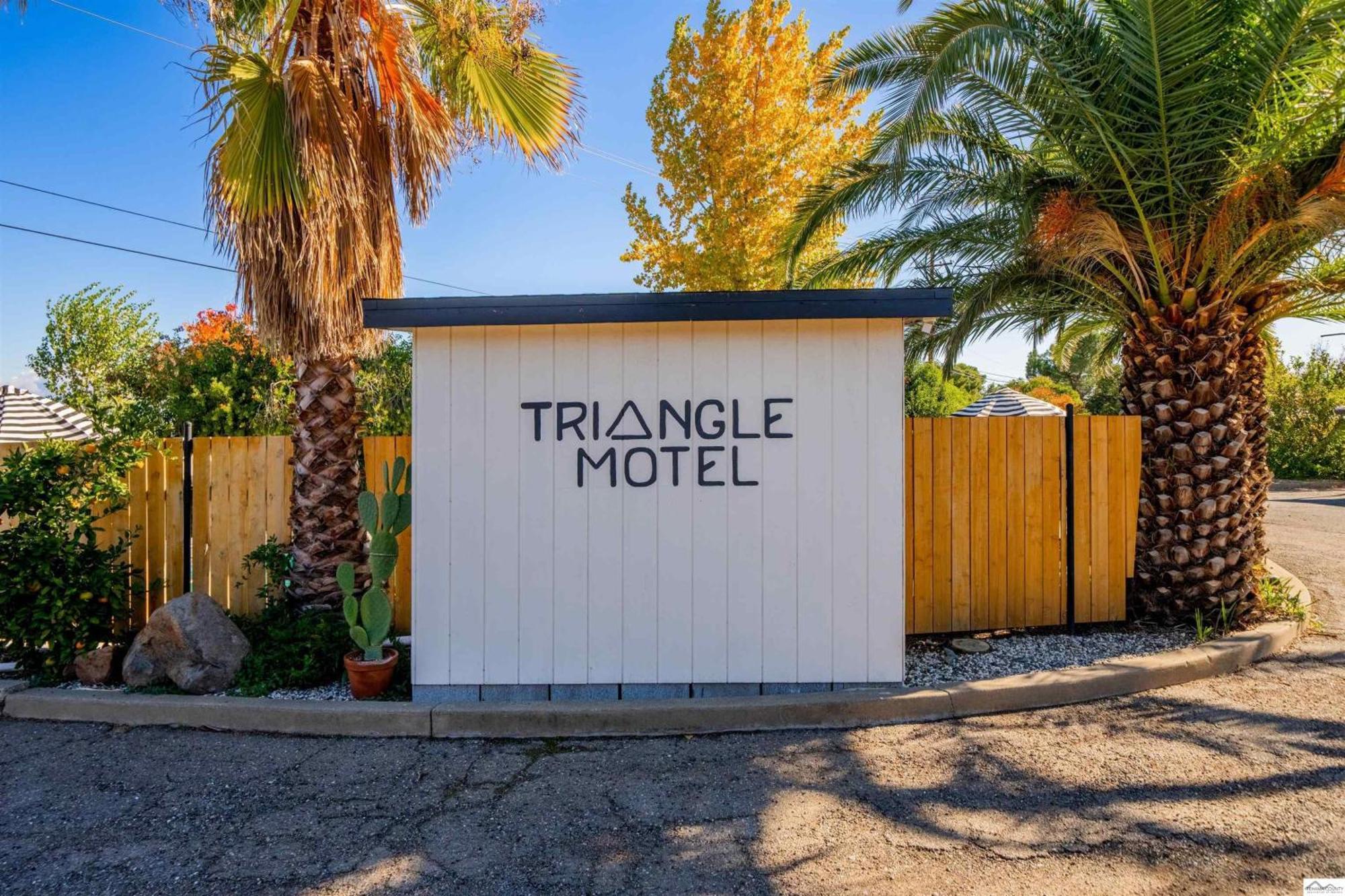 Triangle Motel Red Bluff Exterior foto