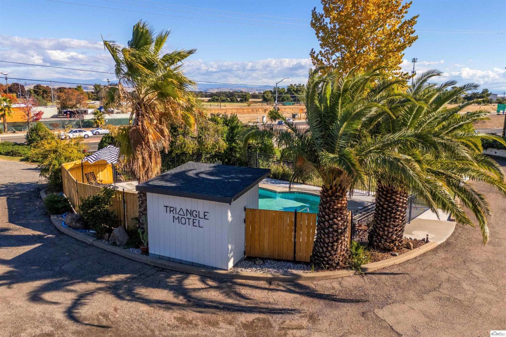 Triangle Motel Red Bluff Exterior foto